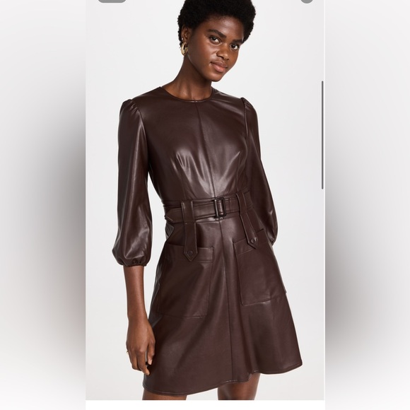 Shoshanna
Broome Faux Leather Dress - Picture 1 of 8